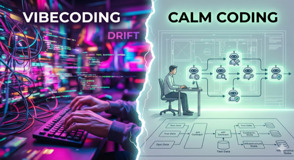 Calm Coding: The Workflow That Makes Vibecoding Survivable