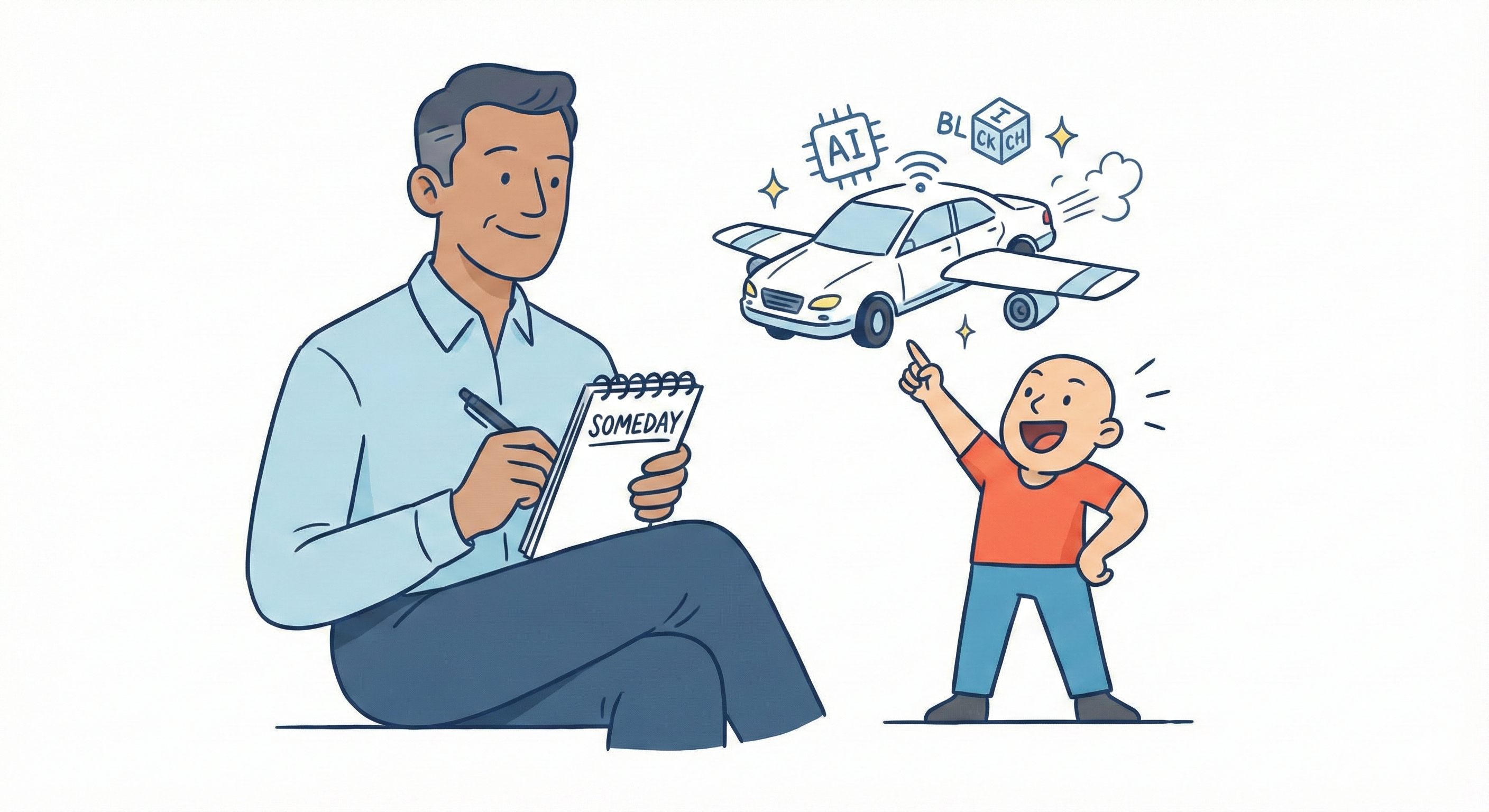 Writing down the crazy stuff